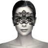 Coquette Chic Desire - Masque Large En Dentelle Noire